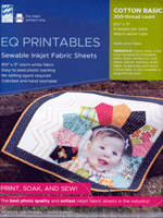 Basic Cotton Ink Jet Fabric Sheets